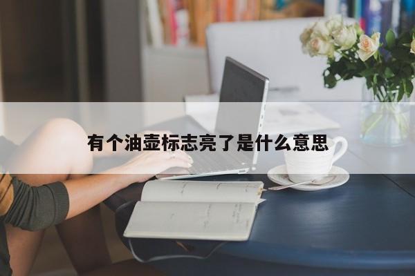 有個油壺標志亮了是什么意思